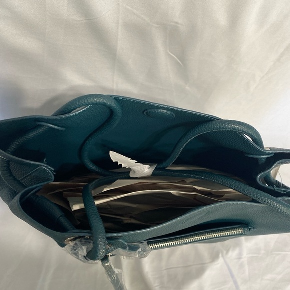 Amazon Essentials “Joela” Large Shoulder Tote Bag Purse Deep Green - Picture 6 of 7